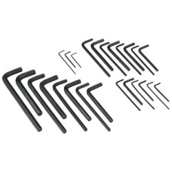 Siegen S0465 Hex Key Set 25pc