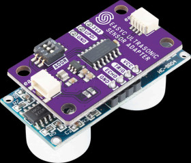 333001 Developer boards - Ultrasonic distance sensor, HC-SR04