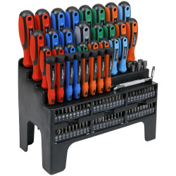 Sealey S01248 Siegen Screwdriver, Bit &amp; Nut Driver Set 100pc