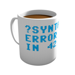 Syntax Error In 42 - Mug