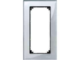 MERTEN M-ELEGANCE szkło ramka 2 podwójna bez poprzeczki diamentowy MTN4025-3260 SCHNEIDER ELECTRIC