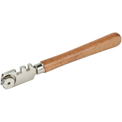 Wolfcraft 4109000 Professional Glass &amp; Tile Cutter Cuts 3-8mm 6 Spare Wheels