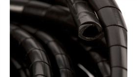 Wężyk Ochronny Spiralny Wsn 6/S Czarny E01ws-01010200200 /10M/