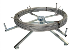 Rozwijak składany do drutu odgromowego fi: 100cm