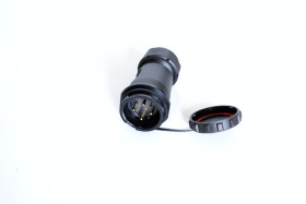 Złącze wielostykowe przemysłowe 9-pinowe Montaż na kablu Gniazdo RS PRO