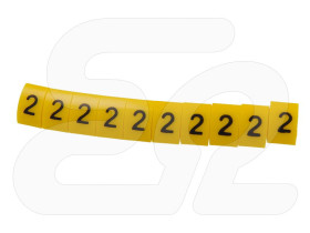 Oznacznik OZ-2/"2" do przewodów E04ZP-01020400300 ERGOM