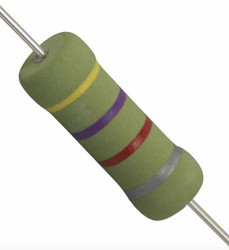 Rezystor 4.7kΩ 2W ±10% Minimum of -1300ppm/°C Ceramika silikonowa Arcol Ohmite