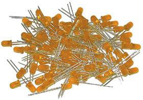 Opencircuit Orange 5mm diffuse led - 50 pcs