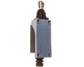 Łącznik krańcowy 1Z 1R metal/tworzywo popychacz z rolką LK112