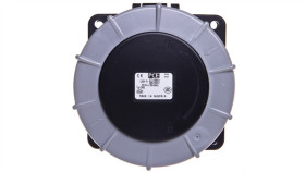 Gniazdo Tablicowe 125A 5P 500V /120X120/ Czarne Ip67 Power Twist 345-7