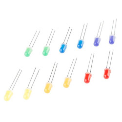 Sparkfun LED Rainbow Pack - 5mm PTH