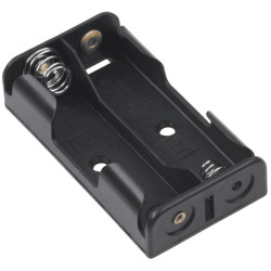 Koszyk na baterie 2 x AA płaski