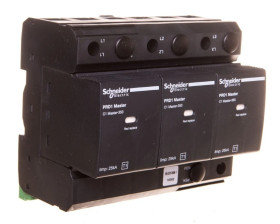 Ochronnik przeciwprzep. PRD1 Master, 3 bieg., 350 V, z sygnalizacją 16362
