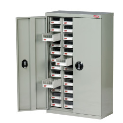 Topdrawer 48 Drawer Small Parts Cabinet With Doors 937 x 586 x 222