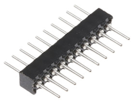 Złącze szpilkowe 10-pinowe 850 raster: 1.27 mm Prosty 1-rzędowe Preci-Dip Otwór przelotowy 150 V Bez osłony