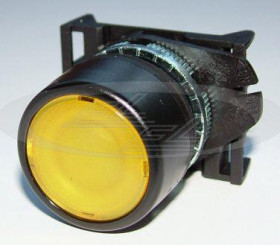 Przycisk zółty podświetlany PPRL3