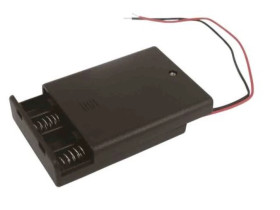 Uchwyt do baterii, x 4, Smycz przewodu