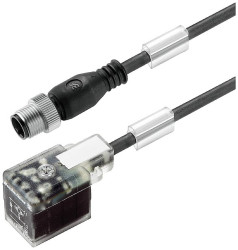 Weidmüller 9457680015 Kabel połączeniowy czujnika/aktuatora SAIL-VSB-M12G-0.15U, piny: 3, 15.00 cm, 1 szt.