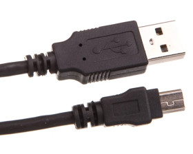 Przewód adapter USB 2.0 High Speed 0,3m USB - miniUSB 93229