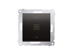 SIMON 54 Grupowy sterownik roletowy do przewodowego sterowania DEZ1L.01/.. antracyt DEZ1G.01/48 KONTAKT SIMON