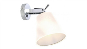 Kinkiet Bali Biały Tkanina Lp-5031/1W Wh Light Prestige