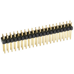 econ connect SLSD12GA Pin Strip 2 rows 6 pins/row 1pc standard