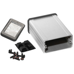 Hammond 1457C802E Extruded Aluminium EMI/RFI Flanged Panel 80x59x31