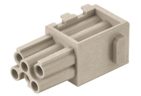 Wzmocnione złącze zasilania 6-pinowe HARTING 10A 250 V Żeński