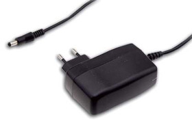 Adapter AC/DC Uwy 5V dc Iwy 6A Złącze 2,1 x 5,5 x 11 mm, biegun dodatni w środku 60W typ wtyczki: Typ C