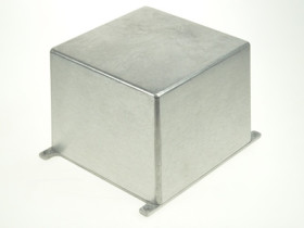 Obudowa; uniwersalna; G0475F; aluminium; 120,5mm; 120,5mm; 95,2mm; naturalny; uchwyty montażowe; trapezowa; Gainta; RoHS