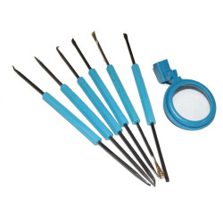 ZESTAW DO SERWISU PCB 6szt.Z LUPA 00127