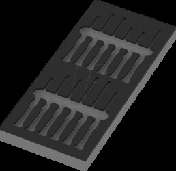 05137318001 Foam insert for Kraftform Micro set, without tools