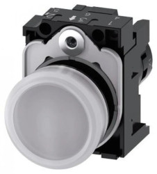 Lampka biała 230VAC 3SU1201-6AF60-1AA0