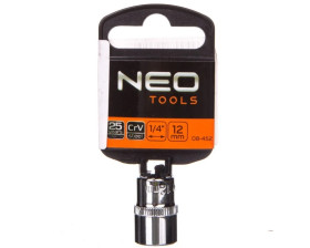 Nasadka sześciokątna 1/4, 12 mm /5szt./