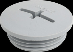 52006131 Blind plug, M25 x 1.5, silver gray
