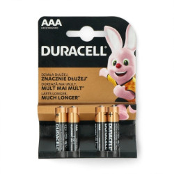 Bateria AAA (R3 LR03) alkaliczna Duracell Duralock - 4szt.