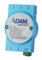 Switch 5 portowy 10/100Mbps (wersja bez zabezpieczeń) ADAM-6520L-AE
