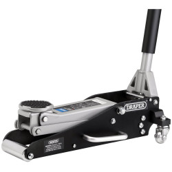 Draper 13624 Aluminium and Steel Racing Trolley Jack, 1.5 Tonne