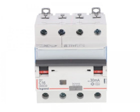 Wyłącznik różnicowo-nadprądowy 4P 16A C 0,03A typ A P314 DX3 411234