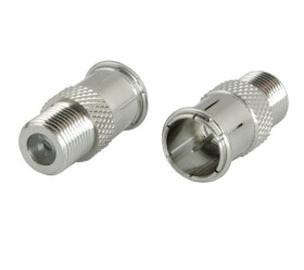 Adapter F wtyk - F gniazdo 50 Om Golden Loch