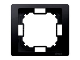 SIMON BASIC NEOS Ramka 1 pojedyncza uniwersalna grafit metalizowany BMRC1/28 KONTAKT SIMON