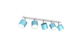 Kinkiet Boho New 1 – Punktowy Biały / Słomkowy 5650 Tk Lighting