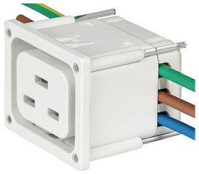 Schurter 3-110-013 Złącze męskie IEC złącze żeńskie proste Łączna ilość styków: 3 16 mA czarny 1 szt.