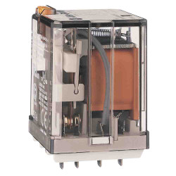 Przekaźnik monostabilny 24V dc DPDT Allen Bradley 1.3W, Wciskane 445 O.