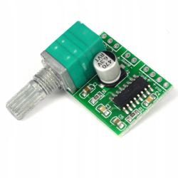 Mini wzmacniacz mocy stereo 2x3W PAM8403 klasa D z potencjometrem zasilanie 5V