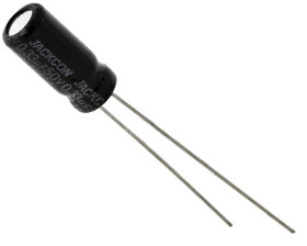 Kondensator 330nF 50V dc Radialny, Otwór przelotowy RS PRO roztaw: 2mm 5 (Dia.) x 11mm