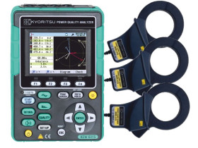 Analizator jakości en.KEW6315 3 cęgi 8124 1000A