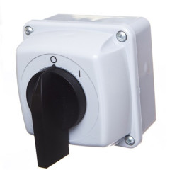 Łącznik ŁUK E16-13 16A (0-1) w obud.IP65 ELEKTROM