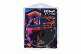 Zestaw led Digital RGB 24W 150led IP65 blister