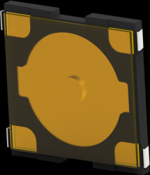 Short-stroke pushbutton, 1 Form A (N/O), 50 mA/12 VDC, unlit , 260 g, SMD, 2337233-4